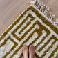 Beni Ouarain Moroccan Colorful Rug (1286) 311x215cm - Olive Garden