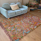 Beni Ouarain Moroccan Colorful Rug (852) 251x157cm - Pumpkin pie