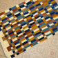 Beni Ouarain Moroccan Colorful Rug (966) 295x205cm - Blue Swimming Pool