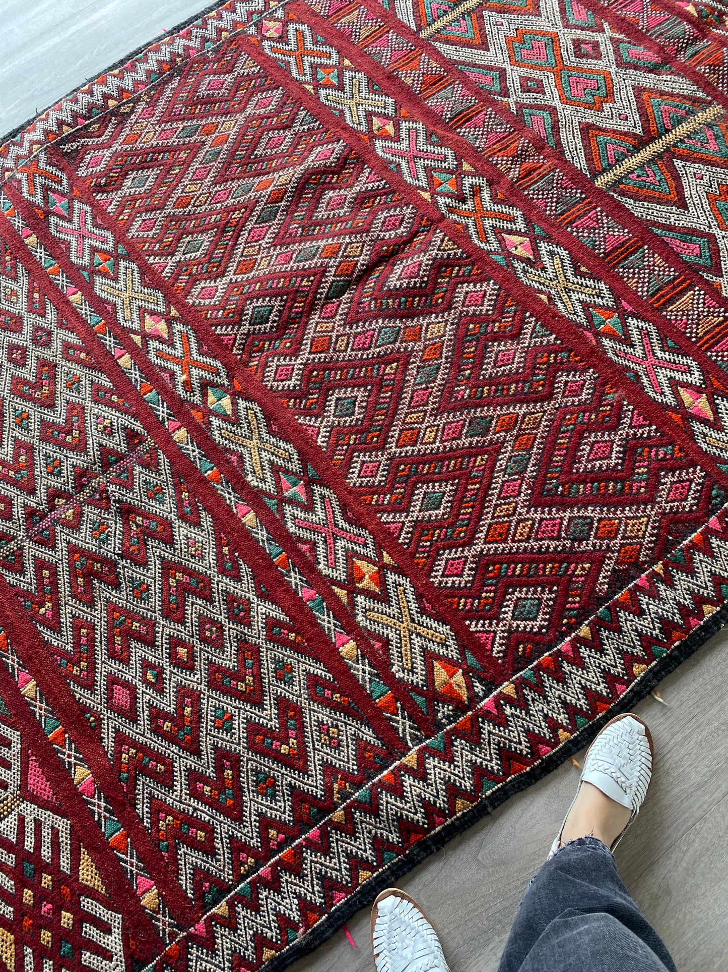 Vintage Berber Kilim Rug (565) 310x170cm