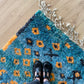 Beni Ouarain Moroccan Colorful Rug (931) 290x206cm - Deep in the ocean