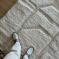Beni Ouarain Moroccan White Rug (812) 394x290cm - Lapland
