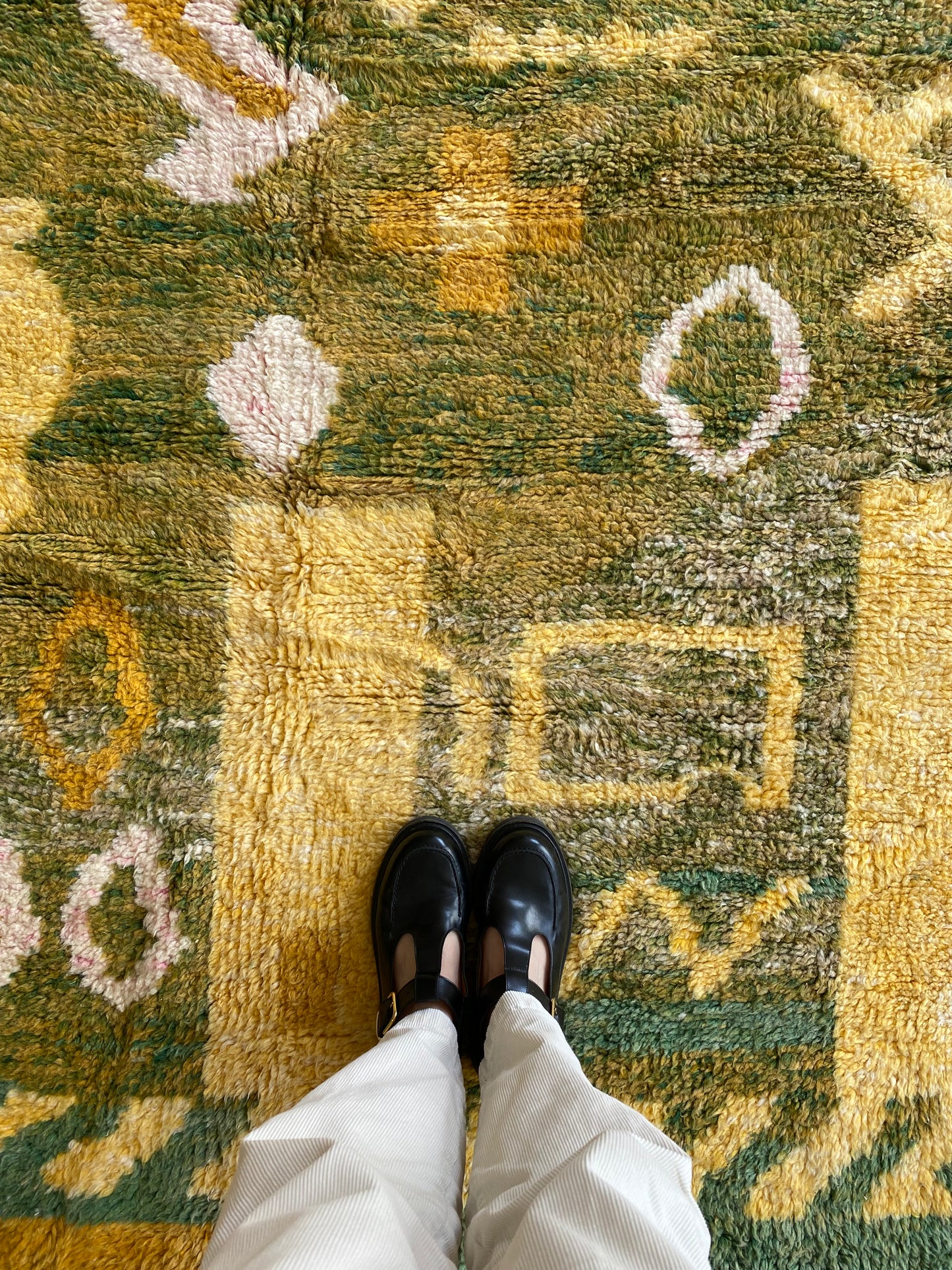 Tapis Beni Ouarain coloré (891) 257x167cm - Colline del Prosecco