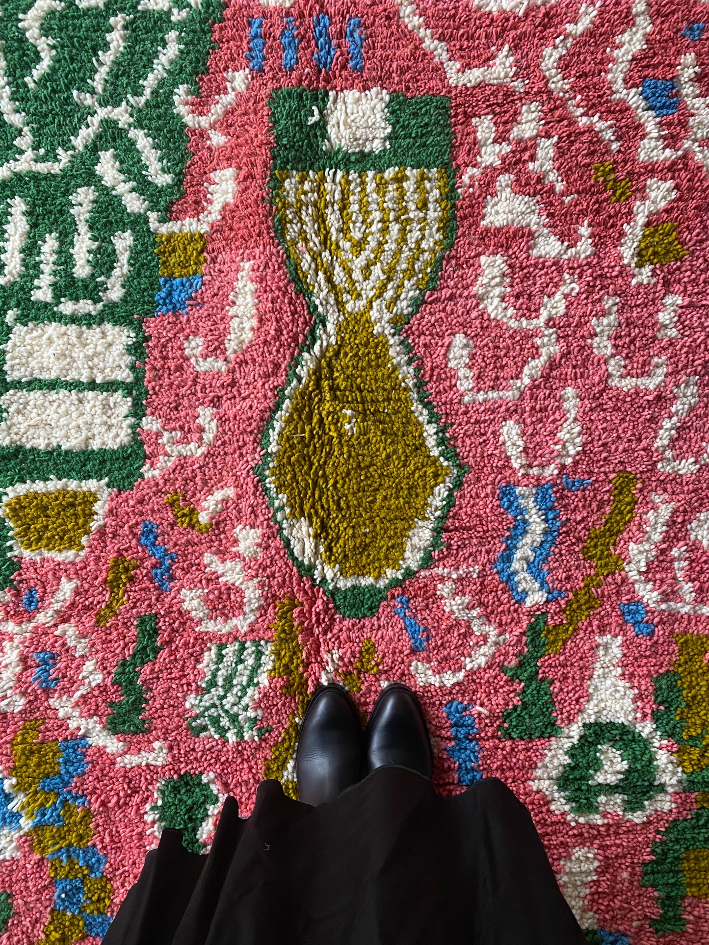 Beni Ouarain Moroccan Colorful Rug (411) 290x200cm - Secret Garden