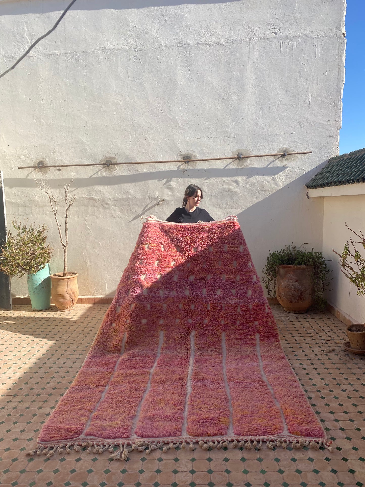 Beni Ouarain Moroccan Colorful Rug (502) 290x197cm