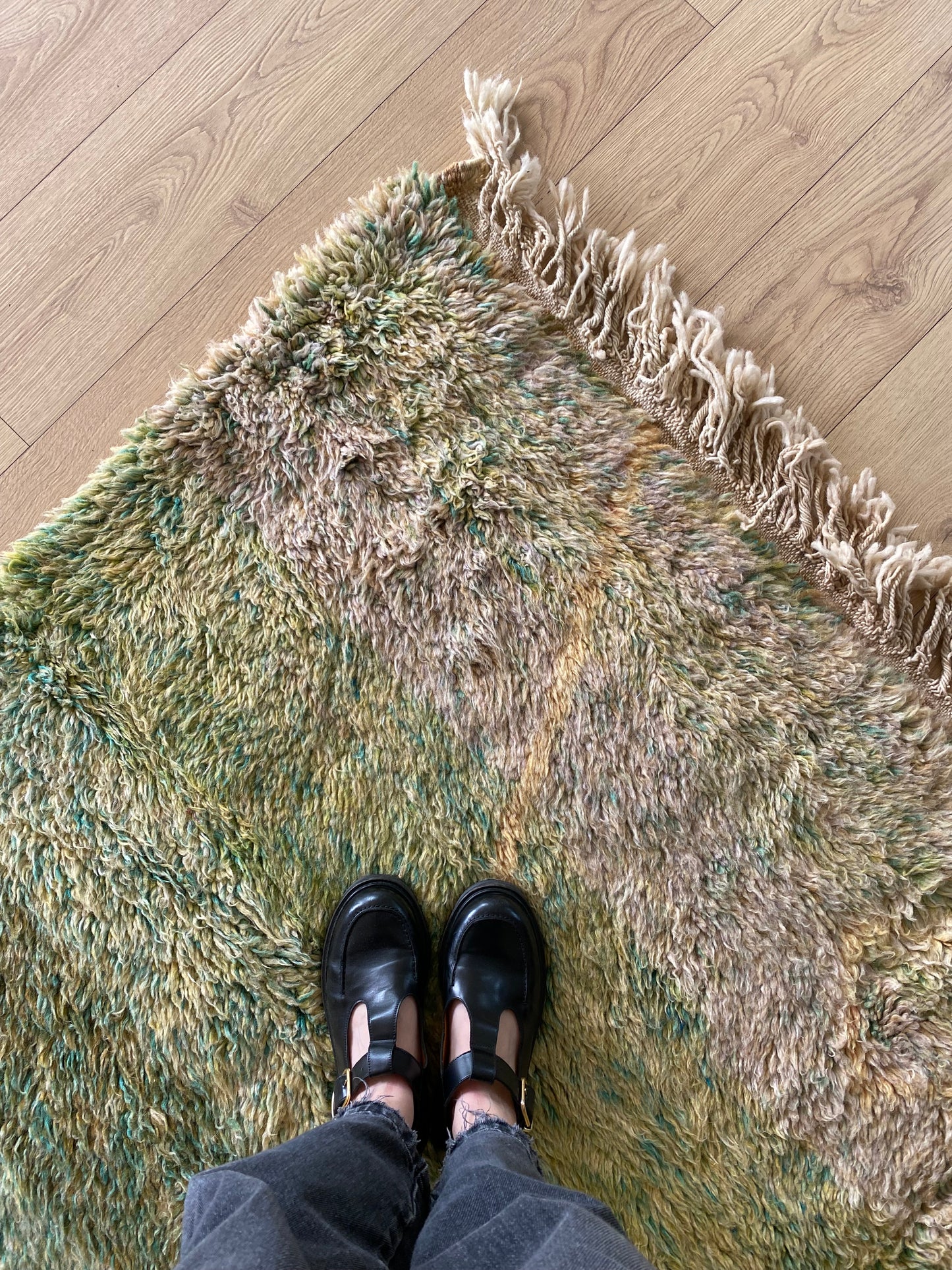 Tapis Beni Ouarain coloré (933) 290x204cm - The Glade