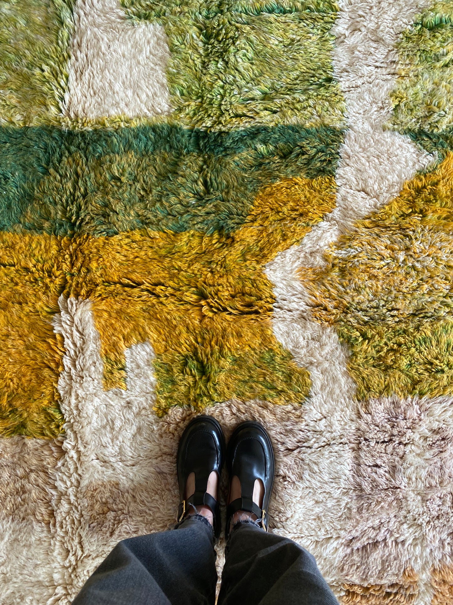 Beni Ouarain Moroccan Colorful Rug (932) 287x204cm - Edge of the woods