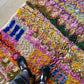 Beni Ouarain Moroccan Colorful Rug (925) 260x148cm - Rainbow