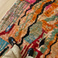 Tapis Beni Ouarain coloré (938) 260x156cm - Bubble Gum