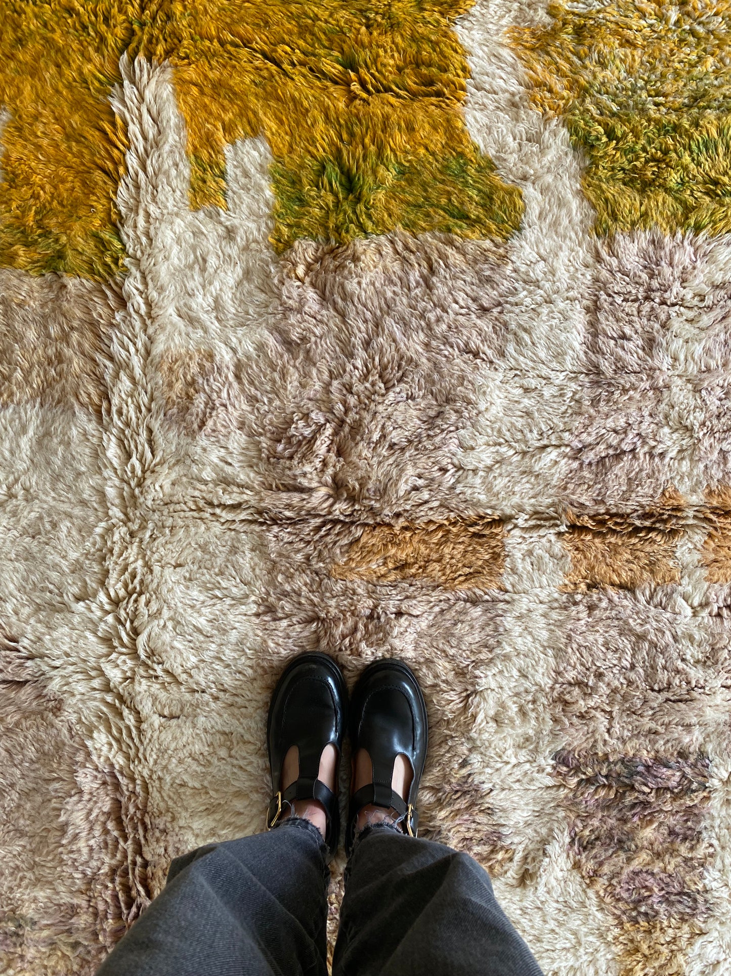 Beni Ouarain Moroccan Colorful Rug (932) 287x204cm - Edge of the woods
