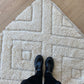 Beni Ouarain Moroccan White Rug (887) 283x192cm - Timeless
