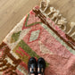 Beni Ouarain Moroccan Colorful Rug (923) 228x176cm - Terra