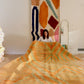 Tapis Beni Ouarain coloré (950) 354x262cm - Pistacchio & Mango