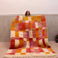 Beni Ouarain Moroccan Colorful Rug (971) 245x170 - Pink Swimming Pool