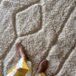 Tapis Beni Ouarain blanc (1306) 342x246cm - Number 2