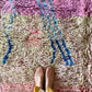 Boujaad Moroccan Colorful Rug (1278) 270x194 - Pink Lake