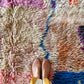 Boujaad Moroccan Colorful Rug (1278) 270x194 - Pink Lake