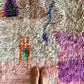 Boujaad Moroccan Colorful Rug (1278) 270x194 - Pink Lake