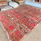 Beni Ouarain Moroccan Colorful Rug (1308) 318x274cm - Shooting Stars