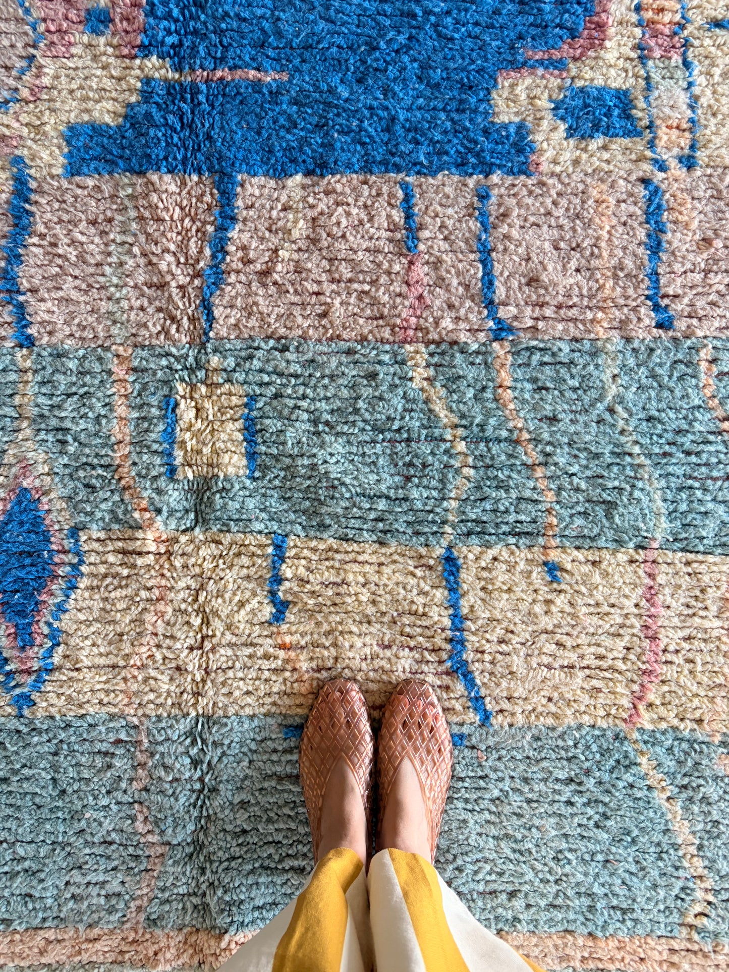 Tapis Boujaad coloré (1272) 256x153 - Theo