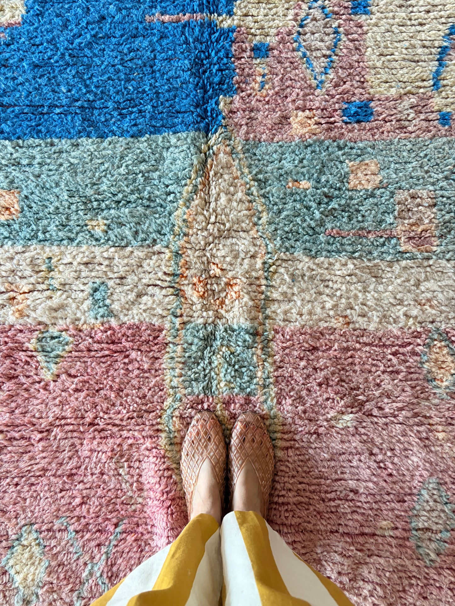 Tapis Boujaad coloré (1272) 256x153 - Theo
