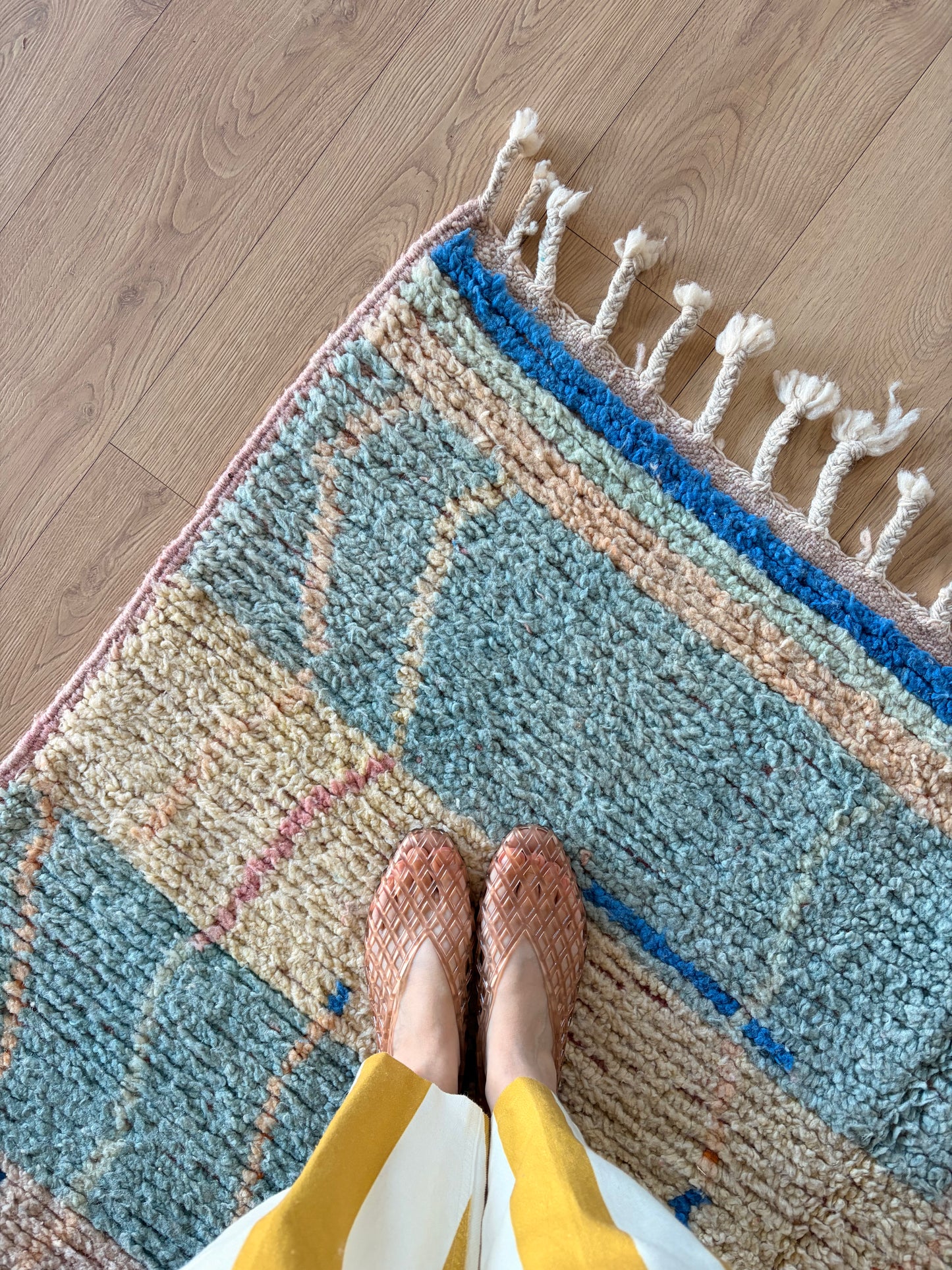 Tapis Boujaad coloré (1272) 256x153 - Theo