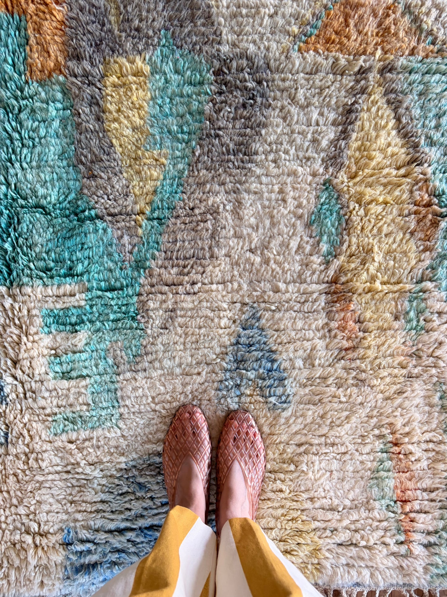 Tapis Boujaad coloré (1277) 306x190 - Basil Smash