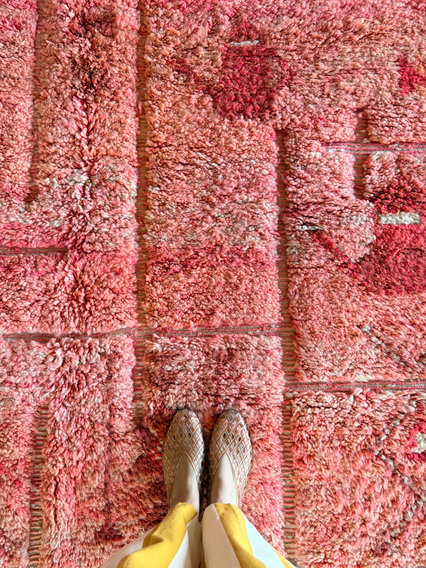 Beni Ouarain Moroccan Colorful Rug (1298) 293x204cm - Teacups
