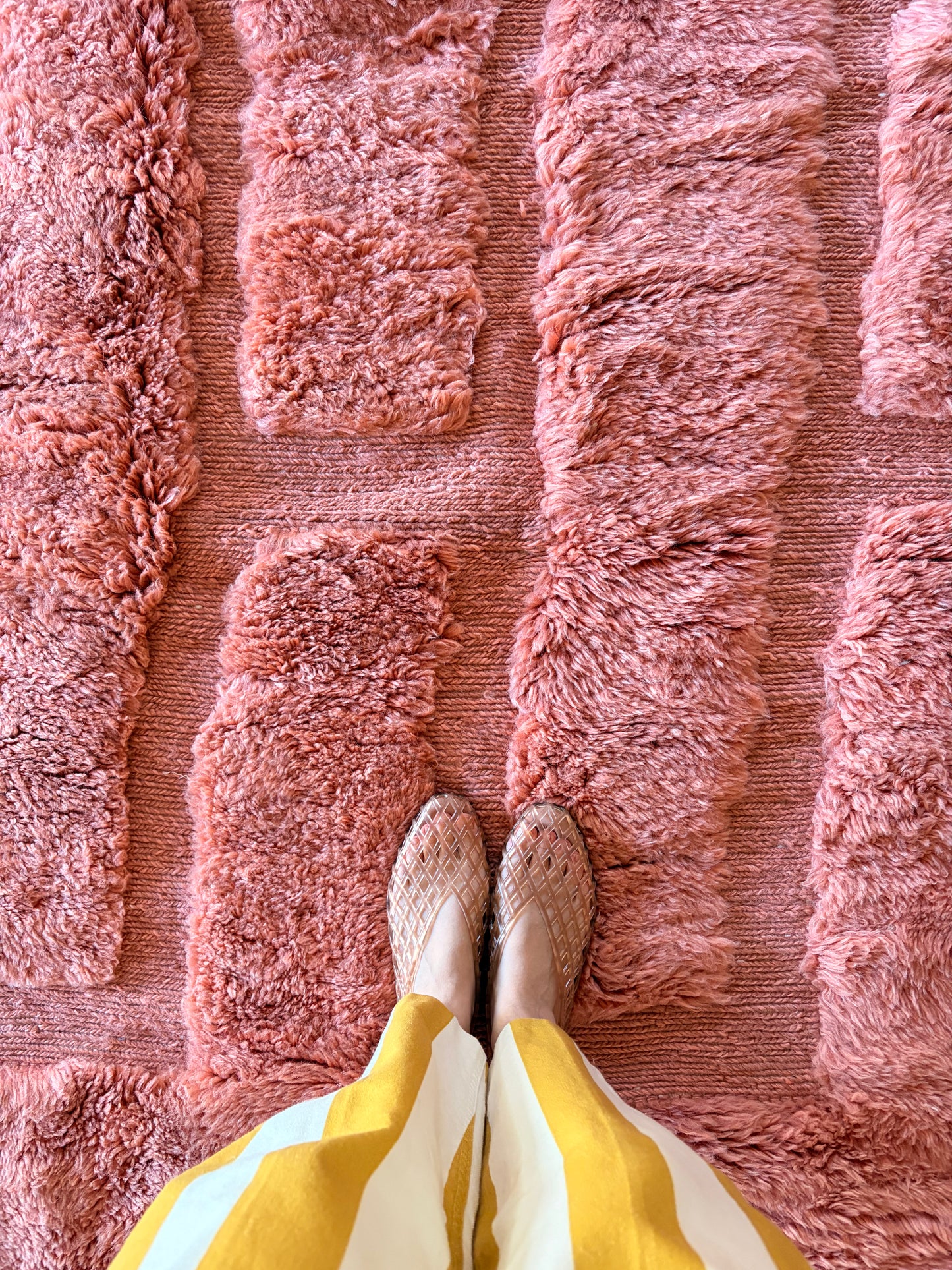 Mrirt Moroccan Rug (1301) 302x198cm - Raspberry Sorbet