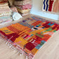 Boujaad Moroccan Colorful Rug (1275) 274x205 - Parrot