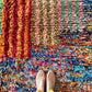 Boujaad Moroccan Colorful Rug (1275) 274x205 - Parrot