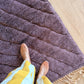 Tapis marocain Mrirt (1309) 308x247cm - Aubergine