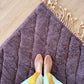 Tapis marocain Mrirt (1309) 308x247cm - Aubergine