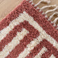Beni Ouarain Moroccan Colorful Rug (1305) 363x234cm - Red Wine