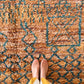 Beni Ouarain Moroccan Colorful Rug (1297) 301x219cm - On the Beach