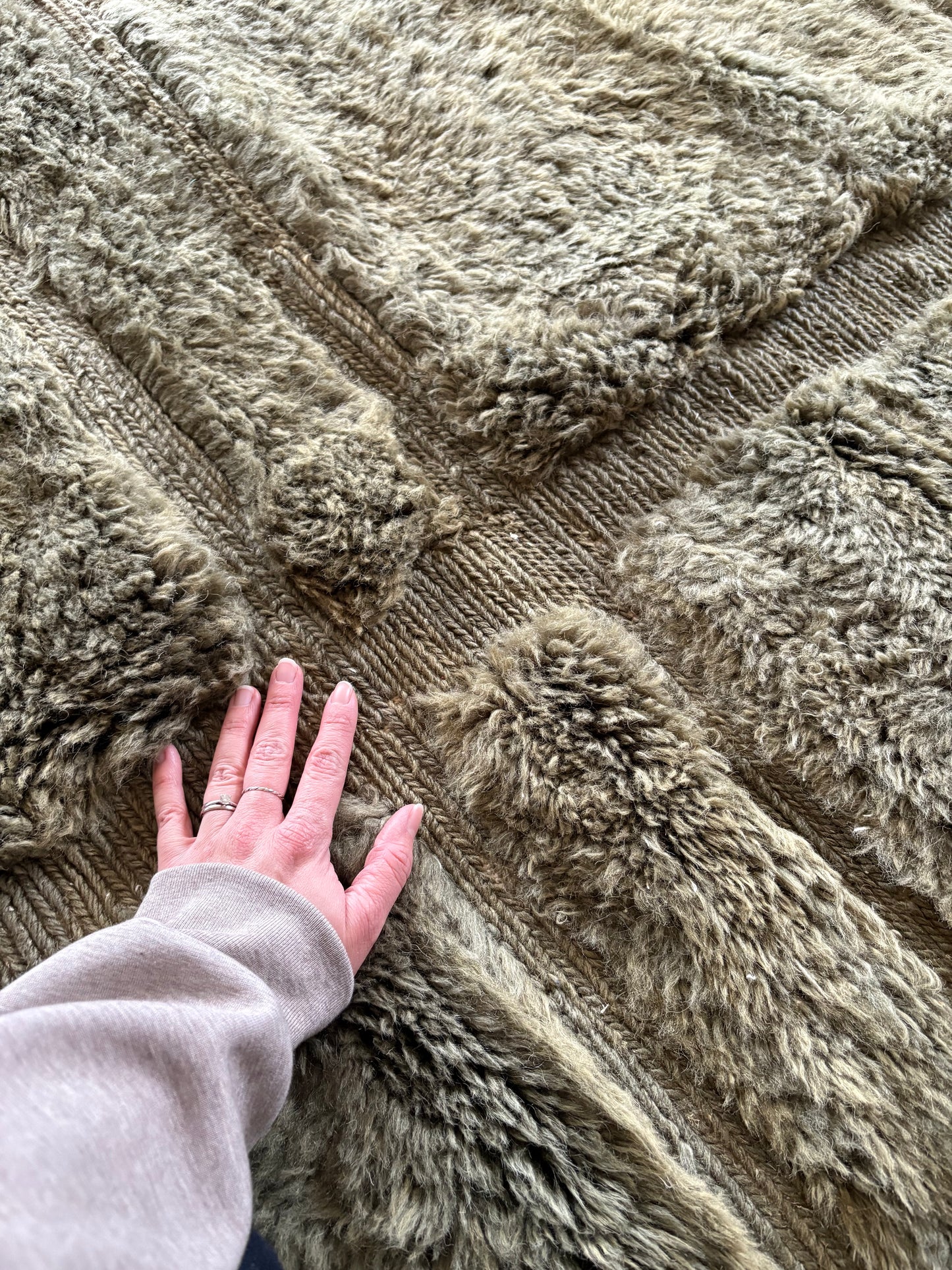 Mrirt Moroccan Rug (1078) 412x292cm - Deep in the Forest