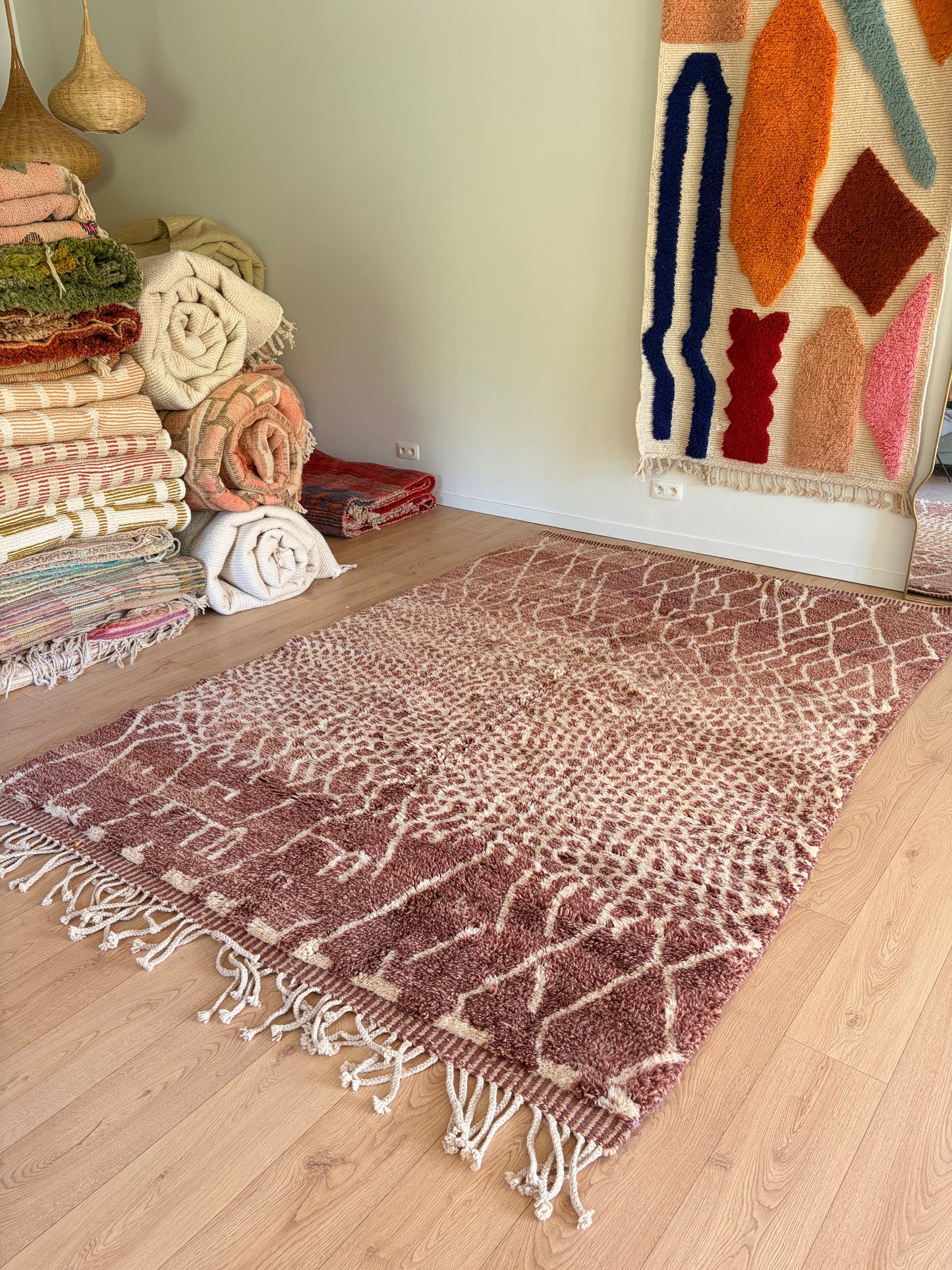 Mrirt Moroccan Rug (1299) 288x203cm - Leopard