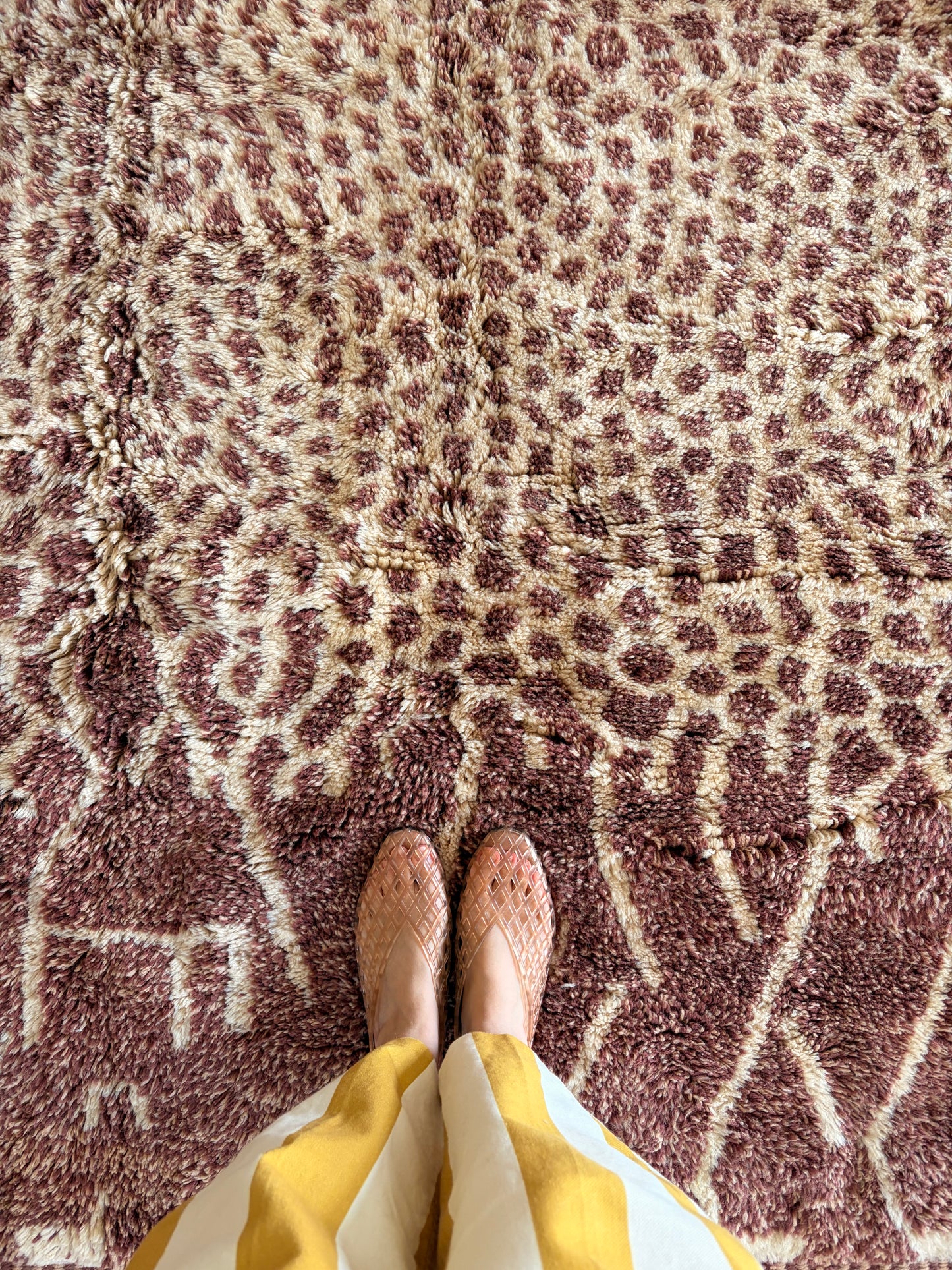 Mrirt Moroccan Rug (1299) 288x203cm - Leopard