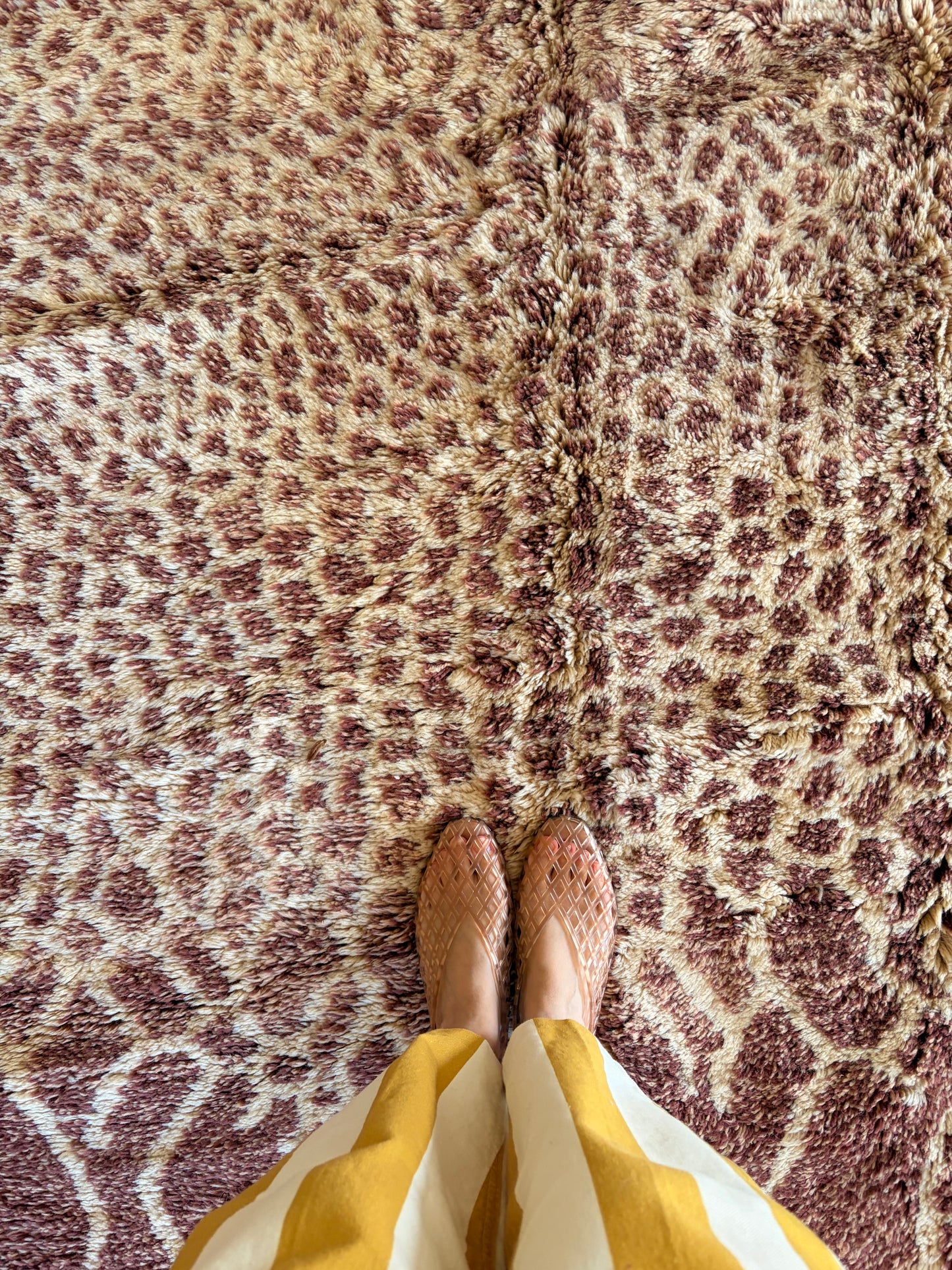 Mrirt Moroccan Rug (1299) 288x203cm - Leopard