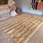 Beni Ouarain Moroccan Colorful Rug (1281) 305x210cm - Wind in the Dunes