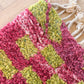 Tapis Beni Ouarain coloré (1294) 287x196cm - Fairy Garden