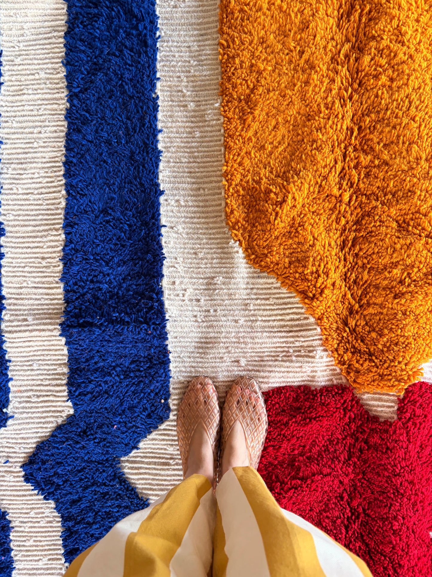 Tree of Colors Design Berber Rug (1279) 302x208cm - Logo