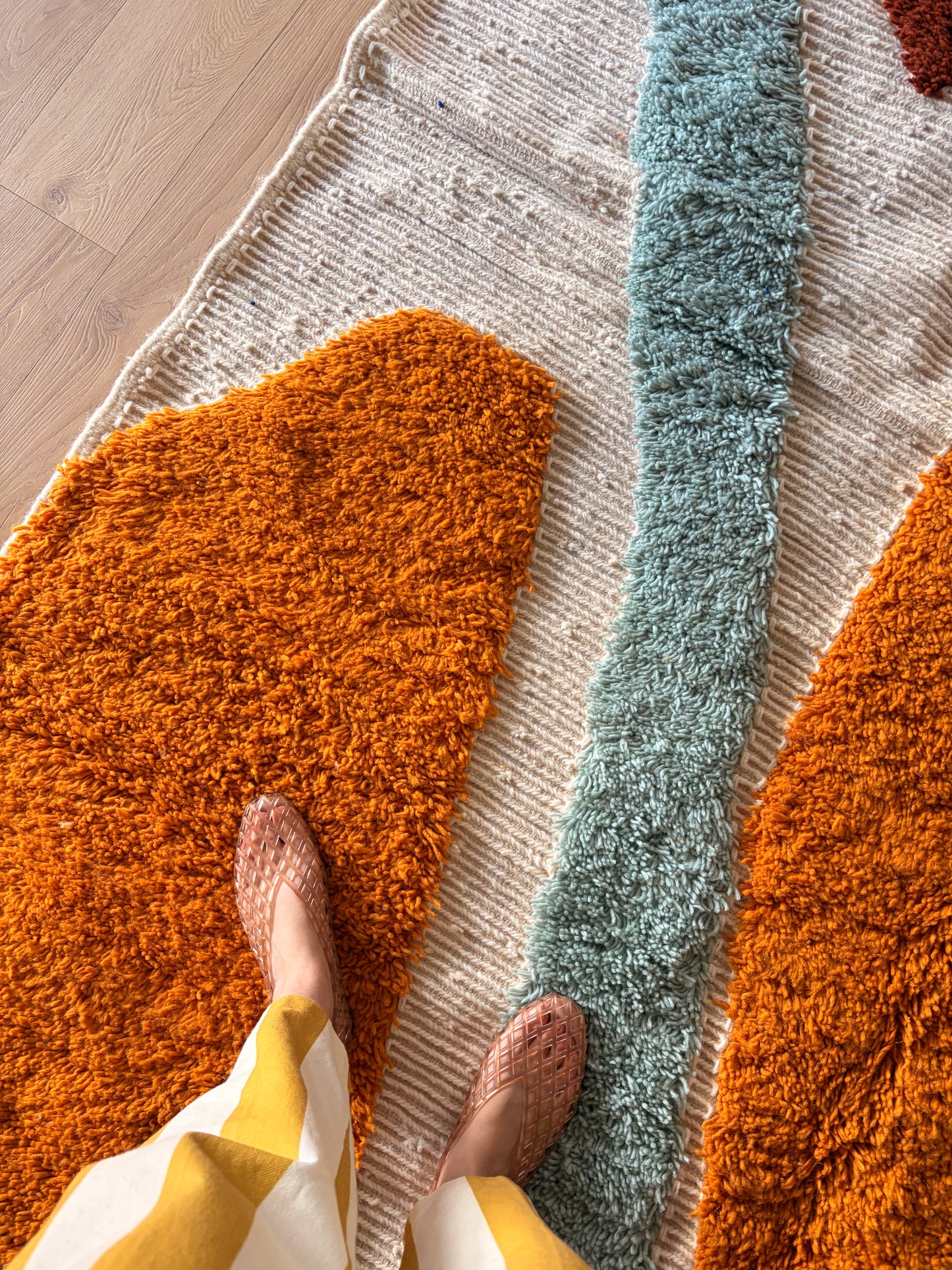 Tree of Colors Design Berber Rug (1279) 302x208cm - Logo