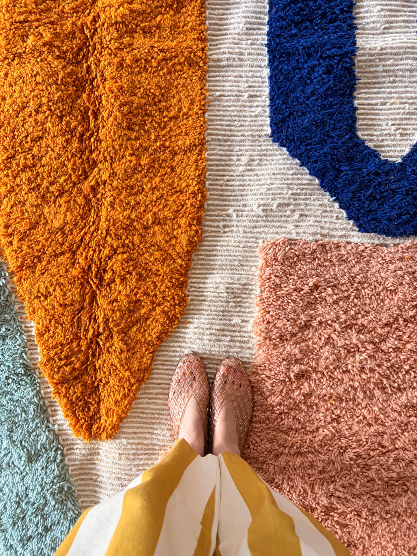 Tree of Colors Design Berber Rug (1279) 302x208cm - Logo
