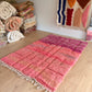 Beni Ouarain Moroccan Colorful Rug (1255) 236x160cm - Romantic Flight