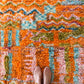 Beni Ouarain Moroccan Colorful Rug (1254) 228x179cm - Summer Court