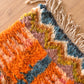 Beni Ouarain Moroccan Colorful Rug (1254) 228x179cm - Summer Court