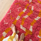 Beni Ouarain Moroccan Colorful Rug (1253) 214x165cm - Peonies