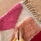 Beni Ouarain Moroccan Colorful Rug (1262) 252x158cm - Logo
