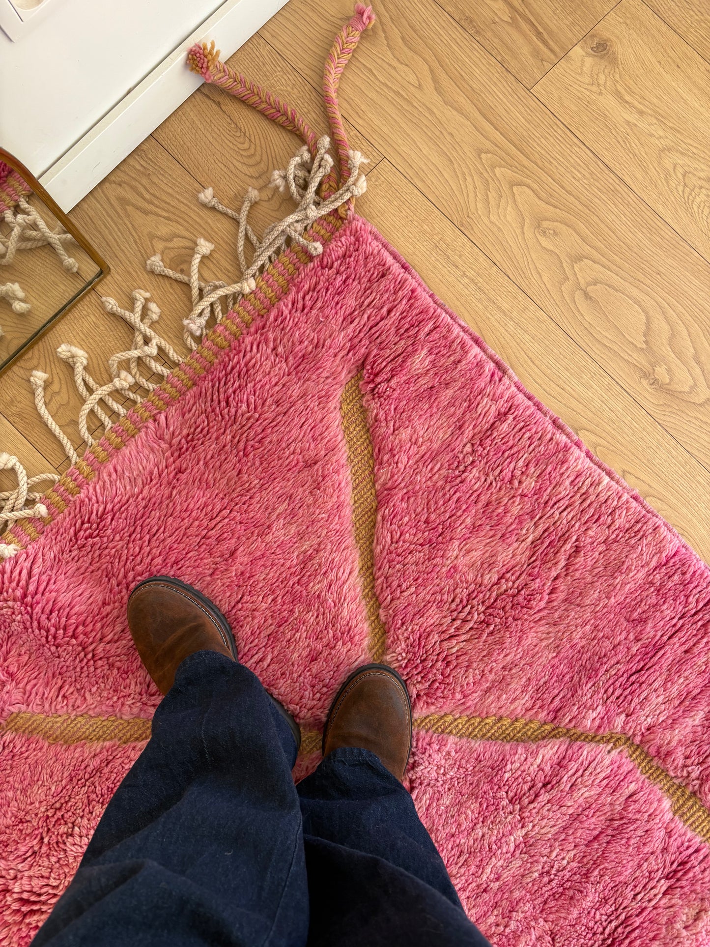 Mrirt Moroccan Rug (1074) 342x262cm - Girl Power